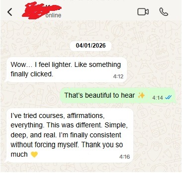 Satisfied customer testimonial