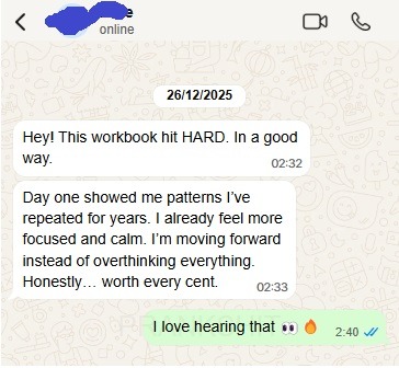 Satisfied customer testimonial